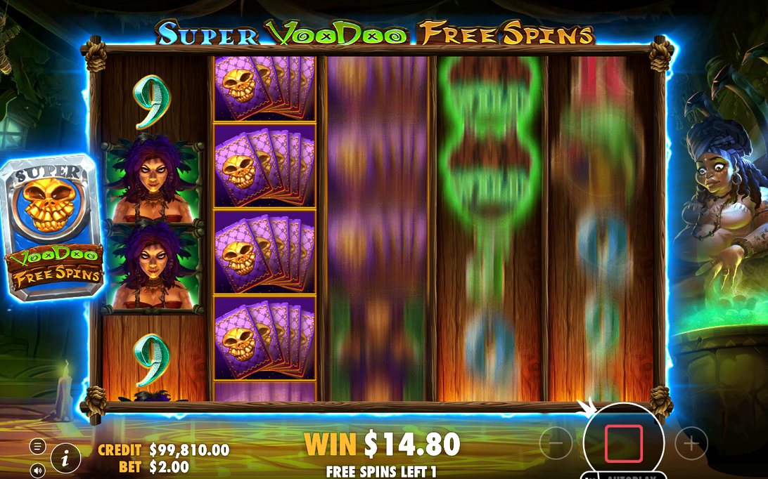 Three face-down cards for the Free Spins Round