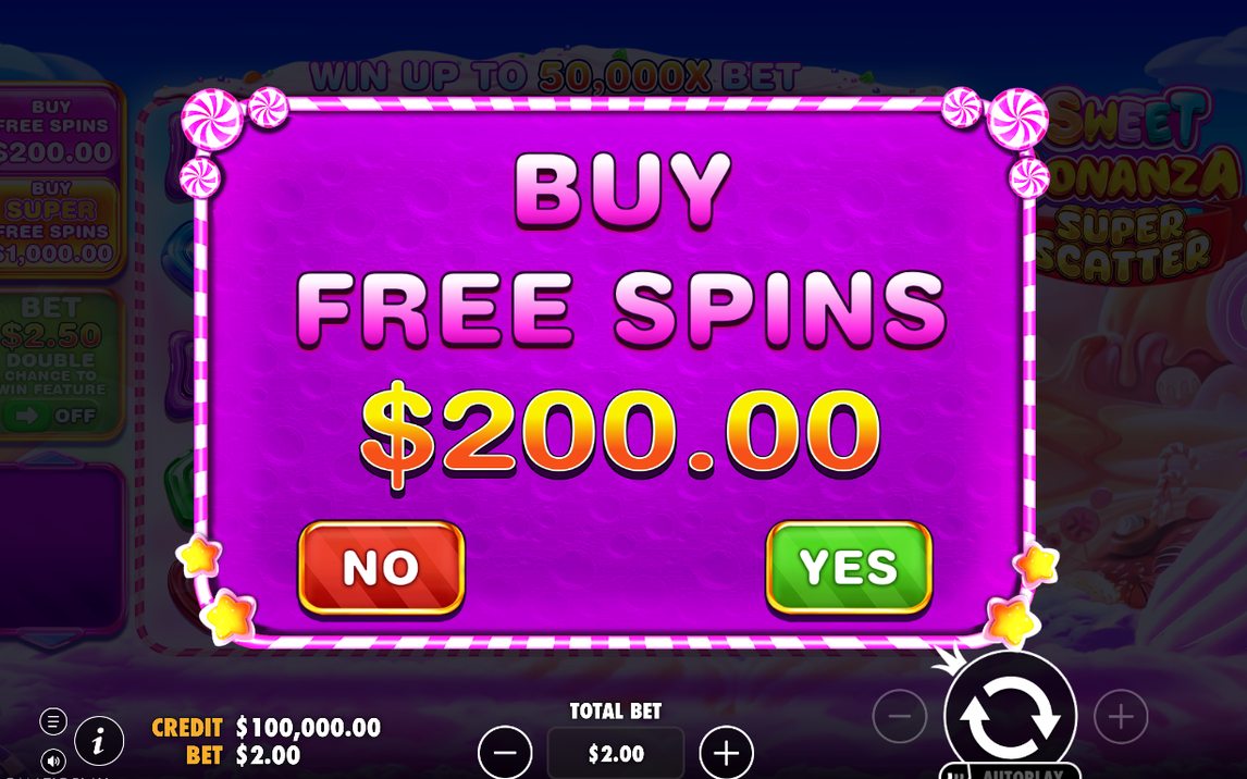 Three Scatter symbols retrigger five more spins